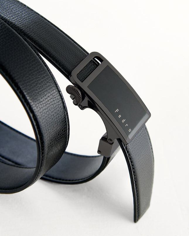Leather Automatic Buckle Belt