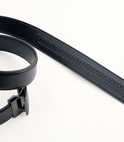 Leather Automatic Buckle Belt