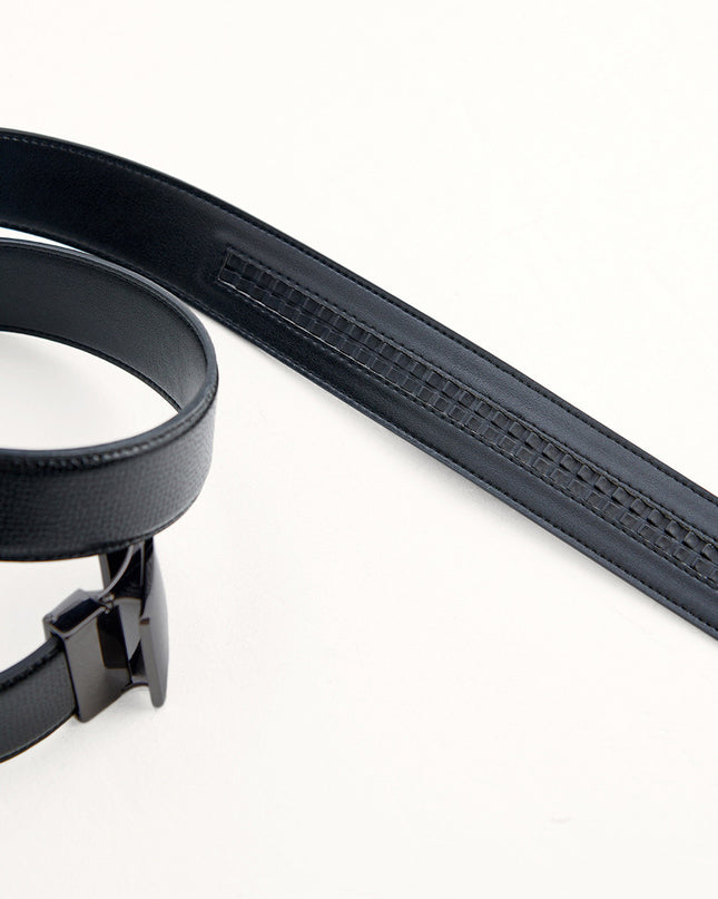 Leather Automatic Buckle Belt