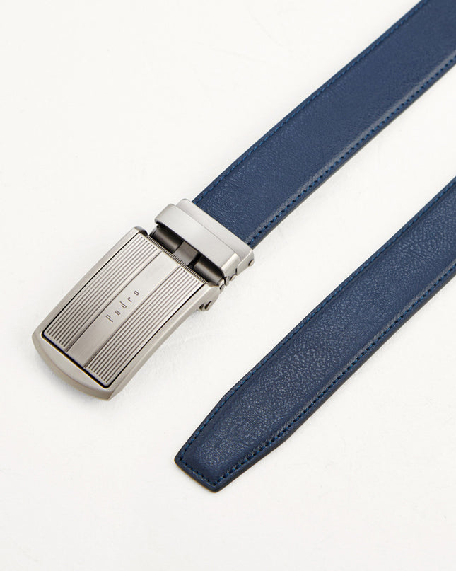 Leather Automatic Buckle Belt