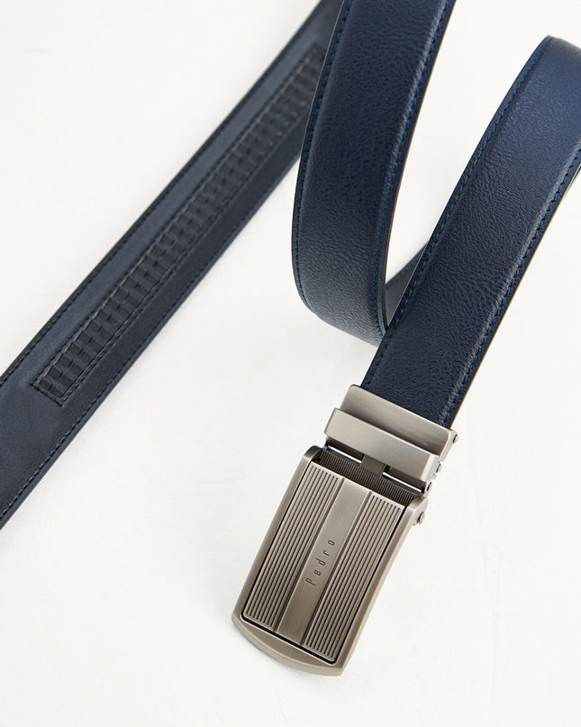 Leather Automatic Buckle Belt