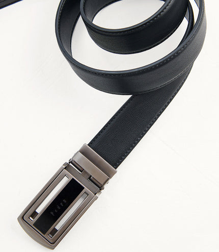 Leather Automatic Buckle Belt