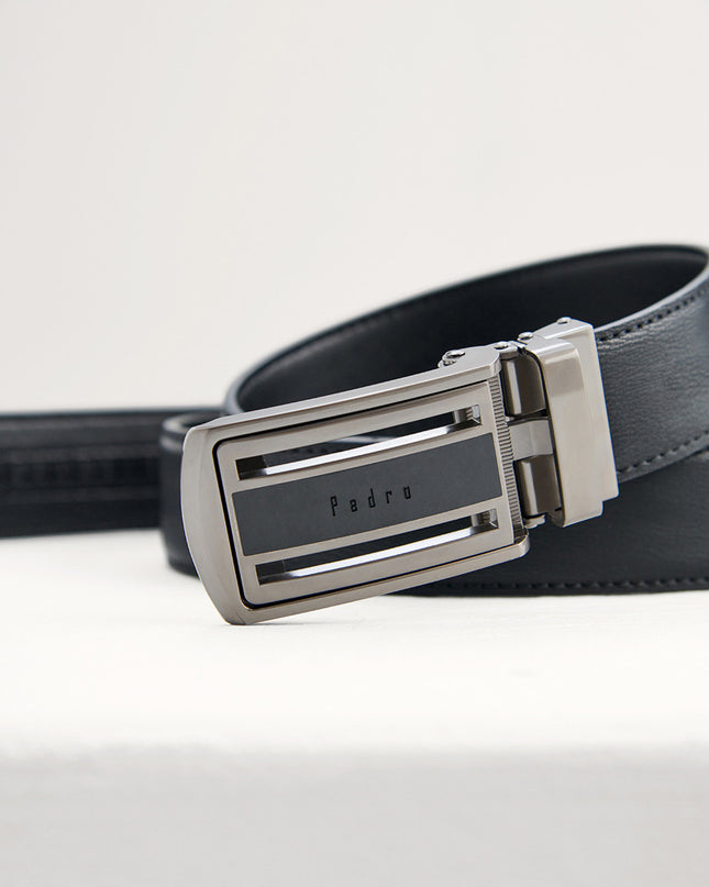 Leather Automatic Buckle Belt