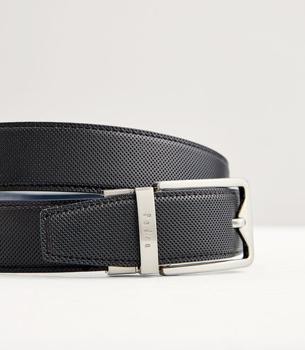 Leather Reversible Pin Belt