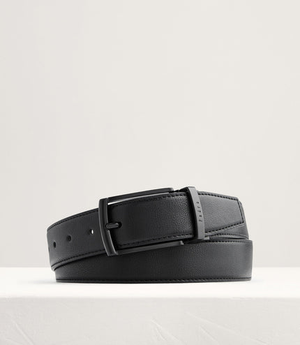Leather Reversible Pin Belt