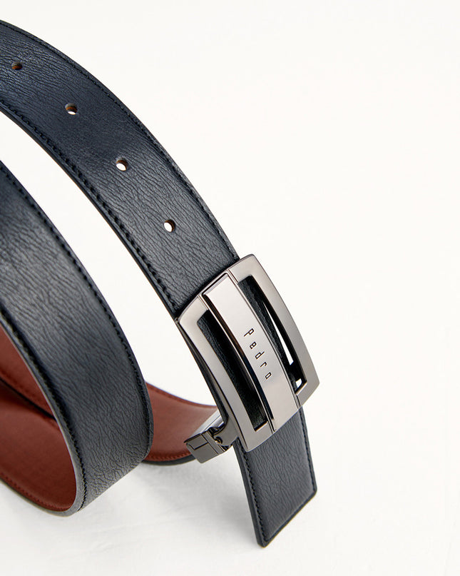 Leather Reversible Tang Belt