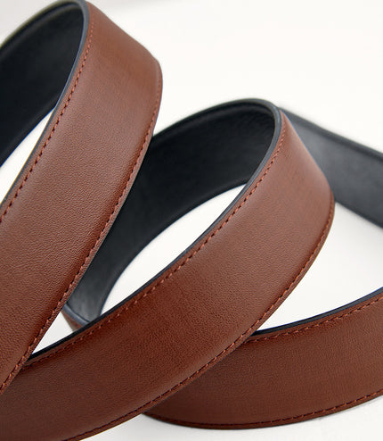 Leather Reversible Tang Belt