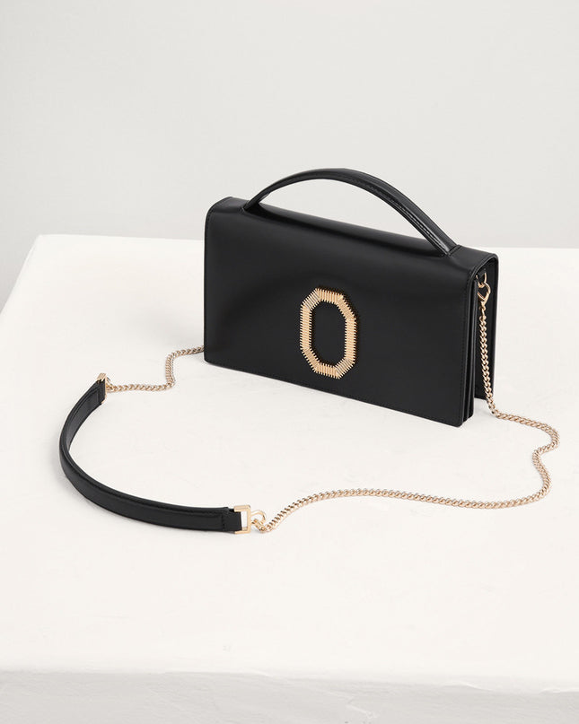 Embellished Leather Travel Organizer