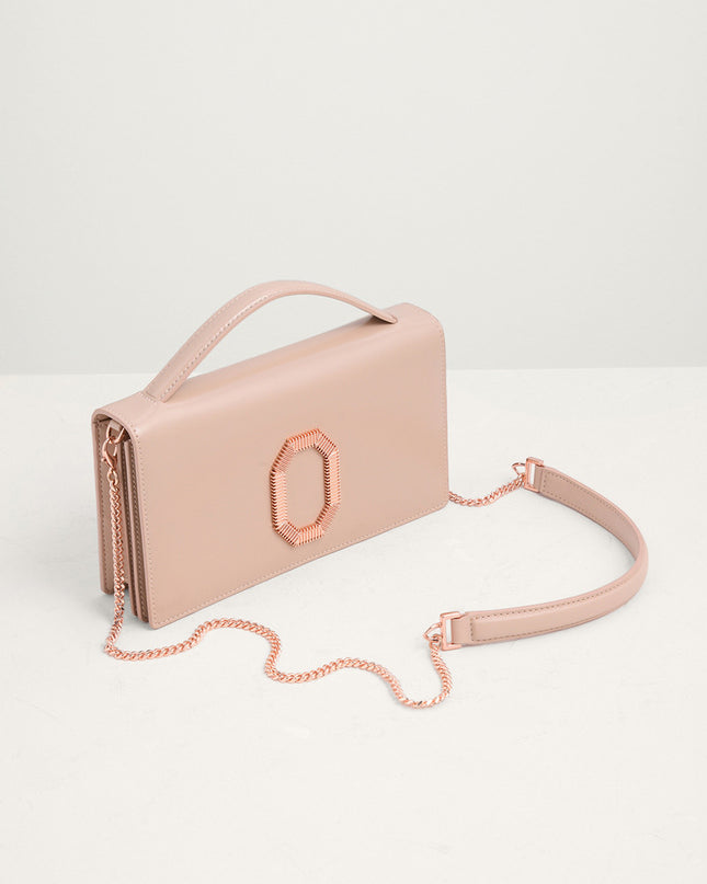 Embellished Leather Travel Organizer