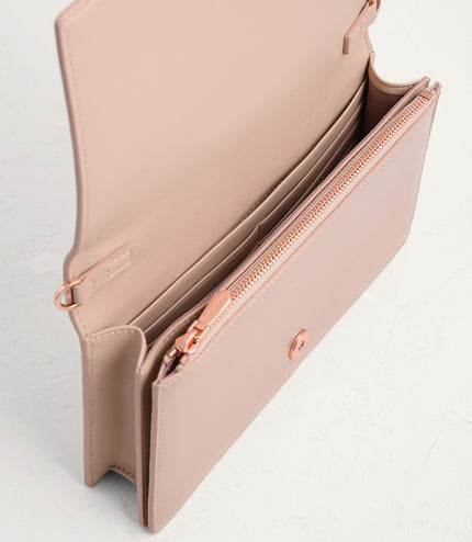 Embellished Leather Travel Organizer