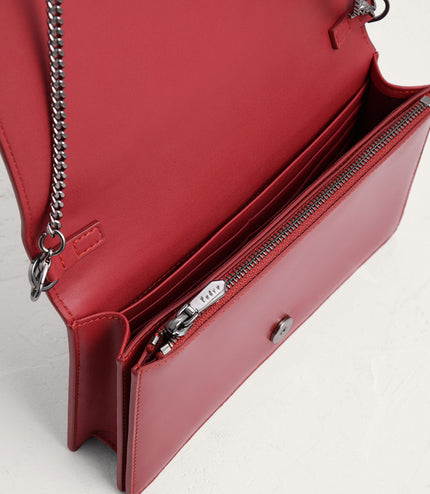 Embellished Leather Travel Organizer