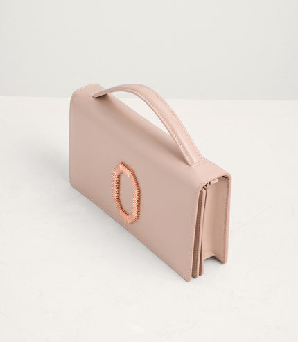 Embellished Leather Travel Organizer