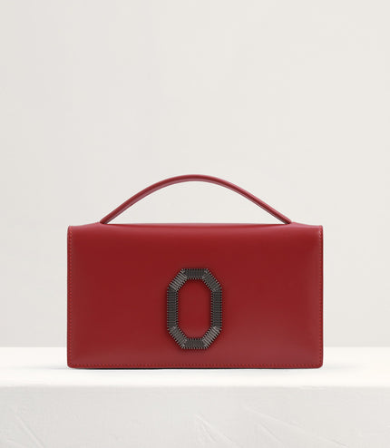 Embellished Leather Travel Organizer
