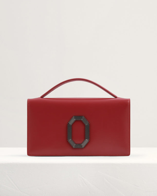 Embellished Leather Travel Organizer