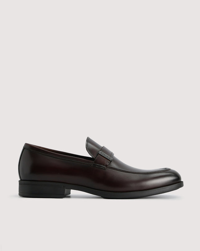 Leather Loafers with Embelishment