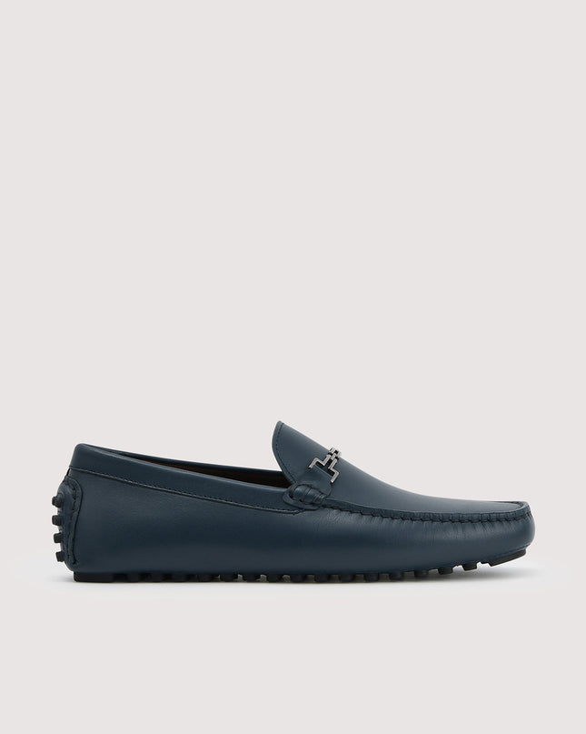 Pebbled Leather Moccasin