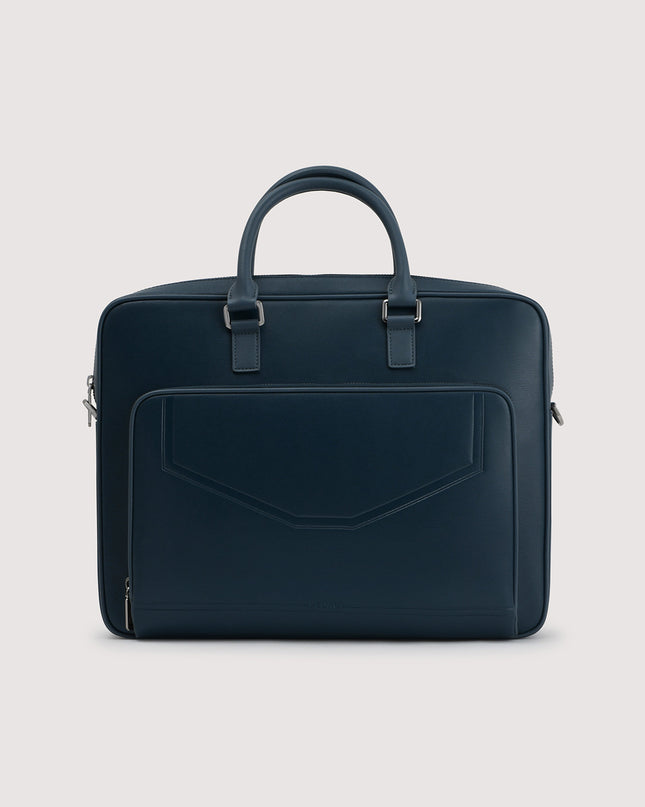 Leather Double Handle Briefcase