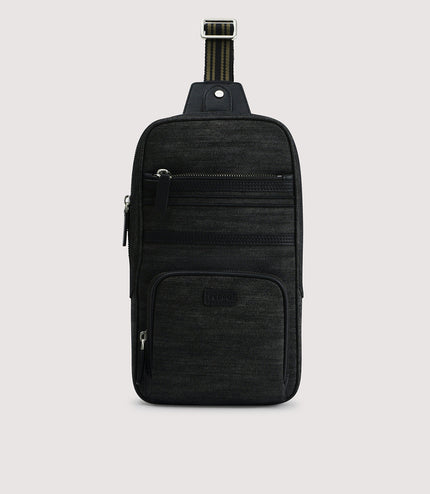 Sustainable Denim Sling Pouch