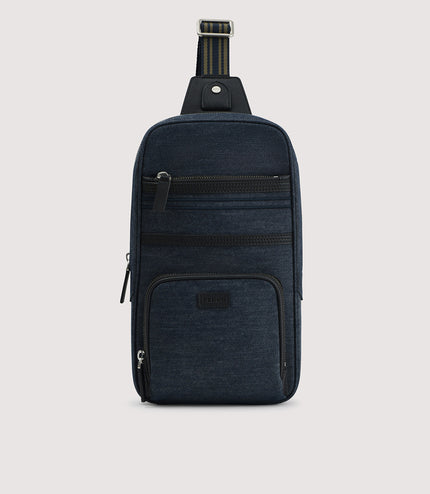Sustainable Denim Sling Pouch