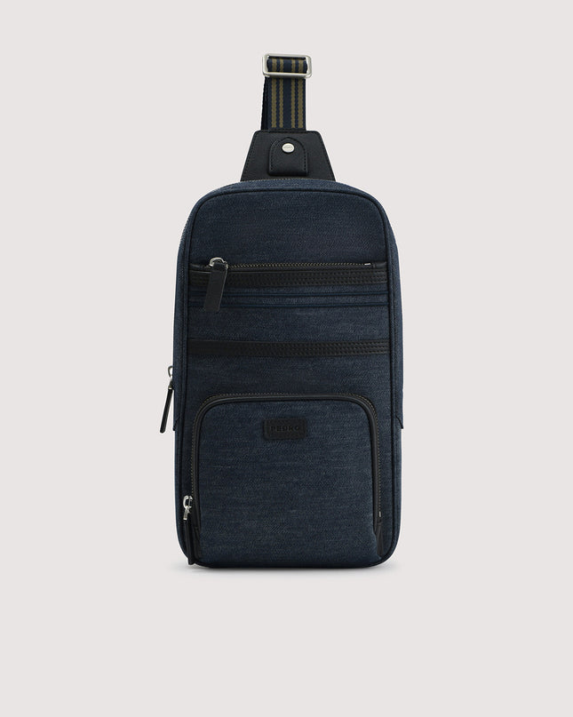 Sustainable Denim Sling Pouch