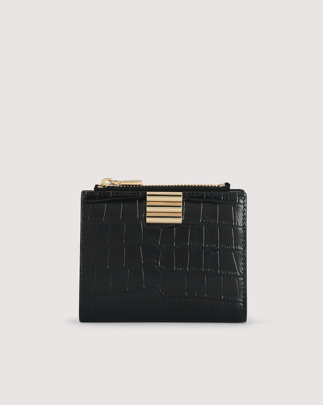 Embossed Leather Wallet