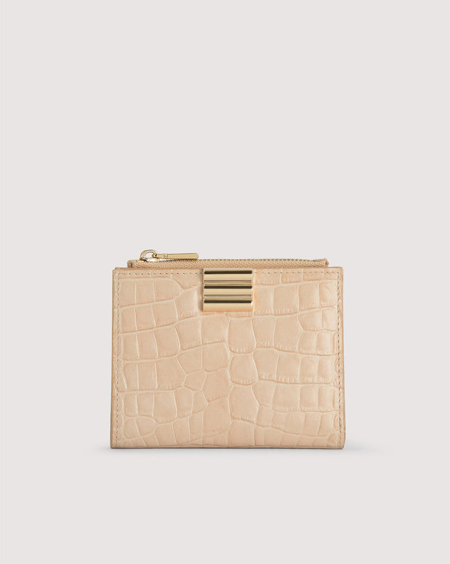 Embossed Leather Wallet