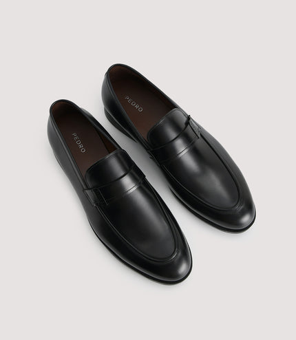 Leather Loafers with Embelishment