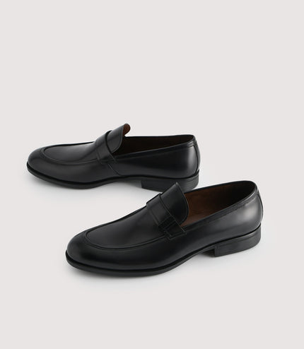 Leather Loafers with Embelishment