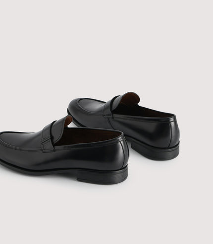 Leather Loafers with Embelishment