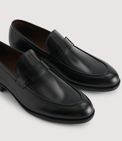 Leather Loafers with Embelishment