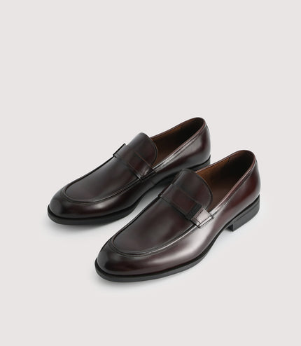 Leather Loafers with Embelishment