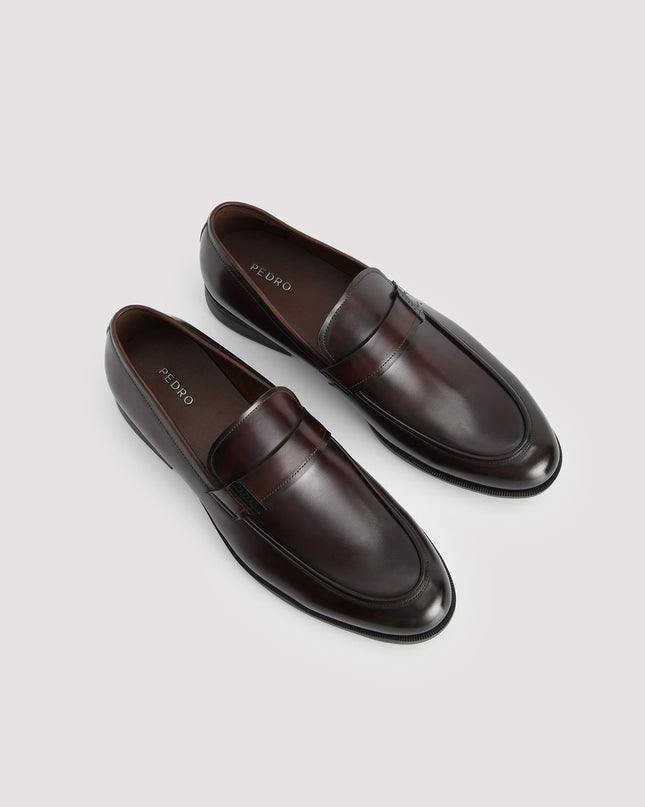 Leather Loafers with Embelishment