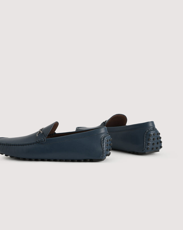Pebbled Leather Moccasin