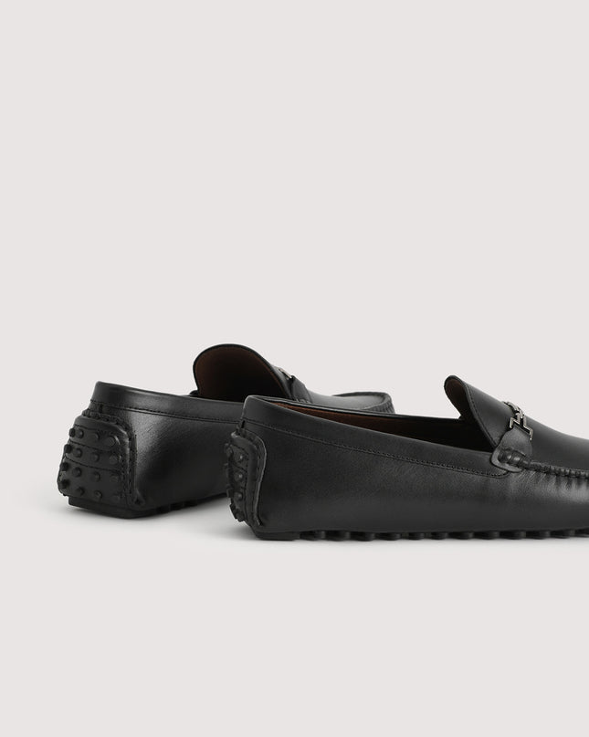 Pebbled Leather Moccasin