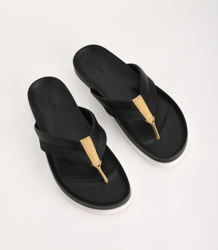 Double Banded Thong Sandals