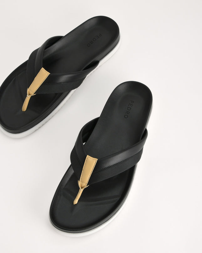 Double Banded Thong Sandals
