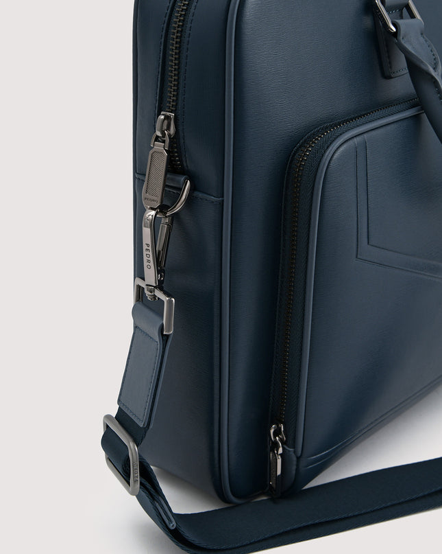 Leather Double Handle Briefcase