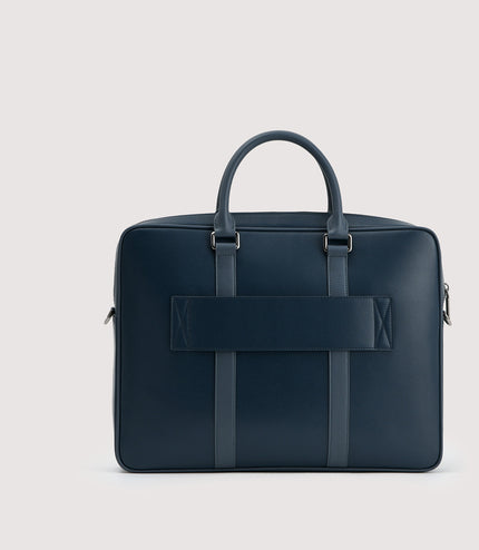 Leather Double Handle Briefcase