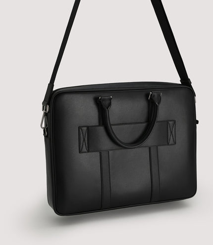 Leather Double Handle Briefcase