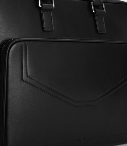 Leather Double Handle Briefcase