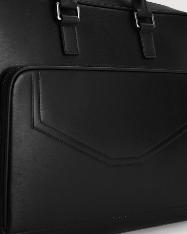 Leather Double Handle Briefcase