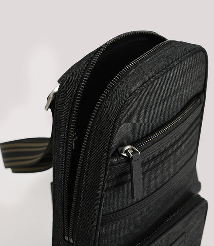 Sustainable Denim Sling Pouch