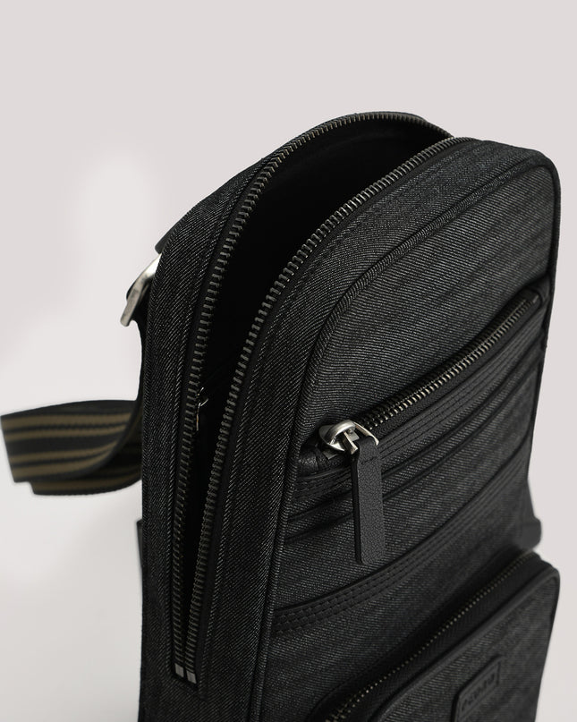 Sustainable Denim Sling Pouch