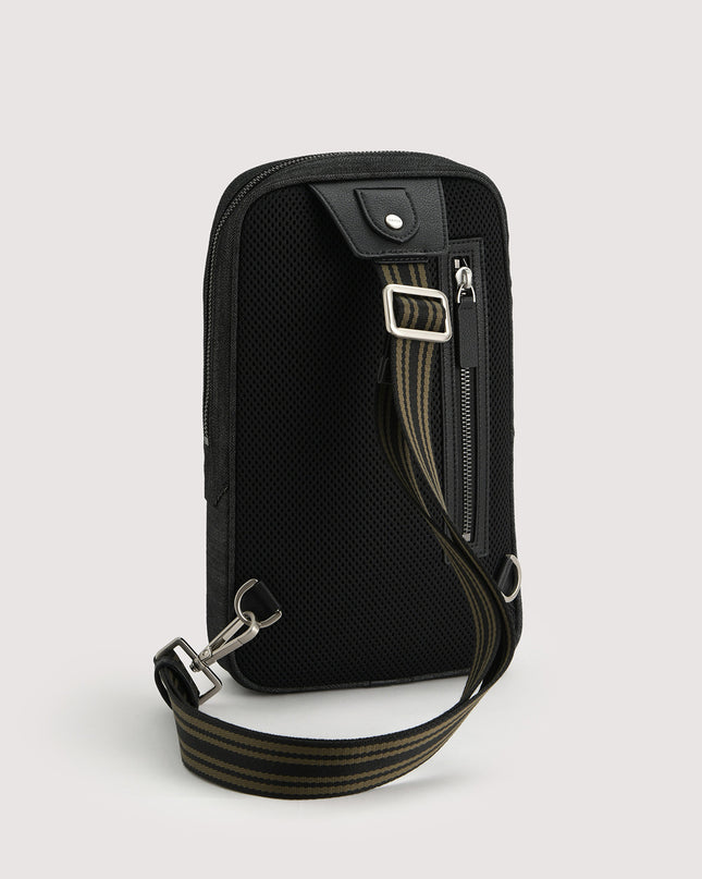 Sustainable Denim Sling Pouch