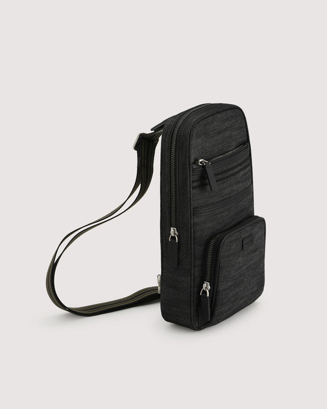 Sustainable Denim Sling Pouch