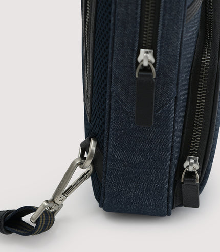 Sustainable Denim Sling Pouch