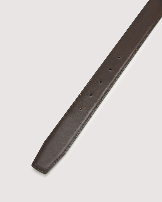 Leather Reversible Pin Belt