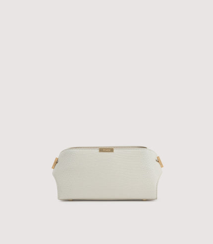 Embossed Leather Clutch