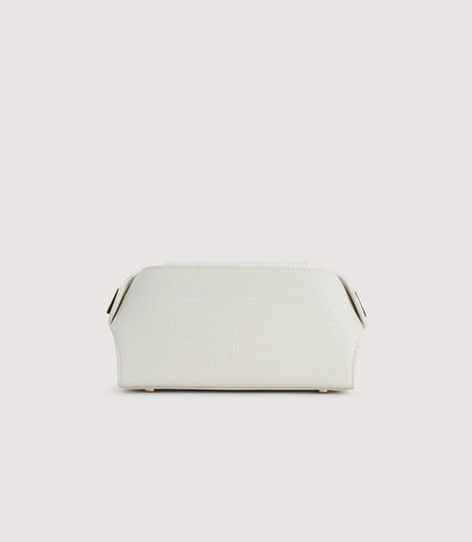 Embossed Leather Clutch