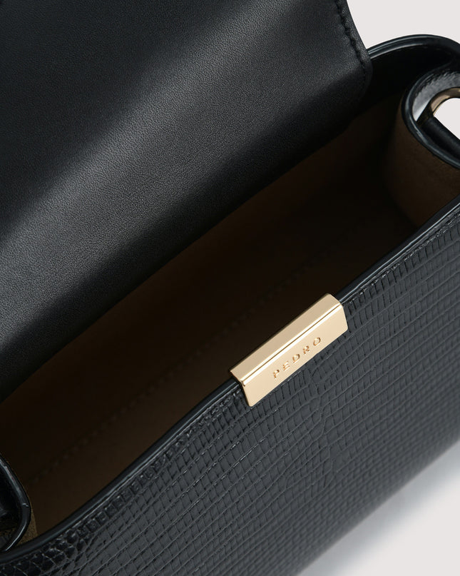 Embossed Leather Clutch
